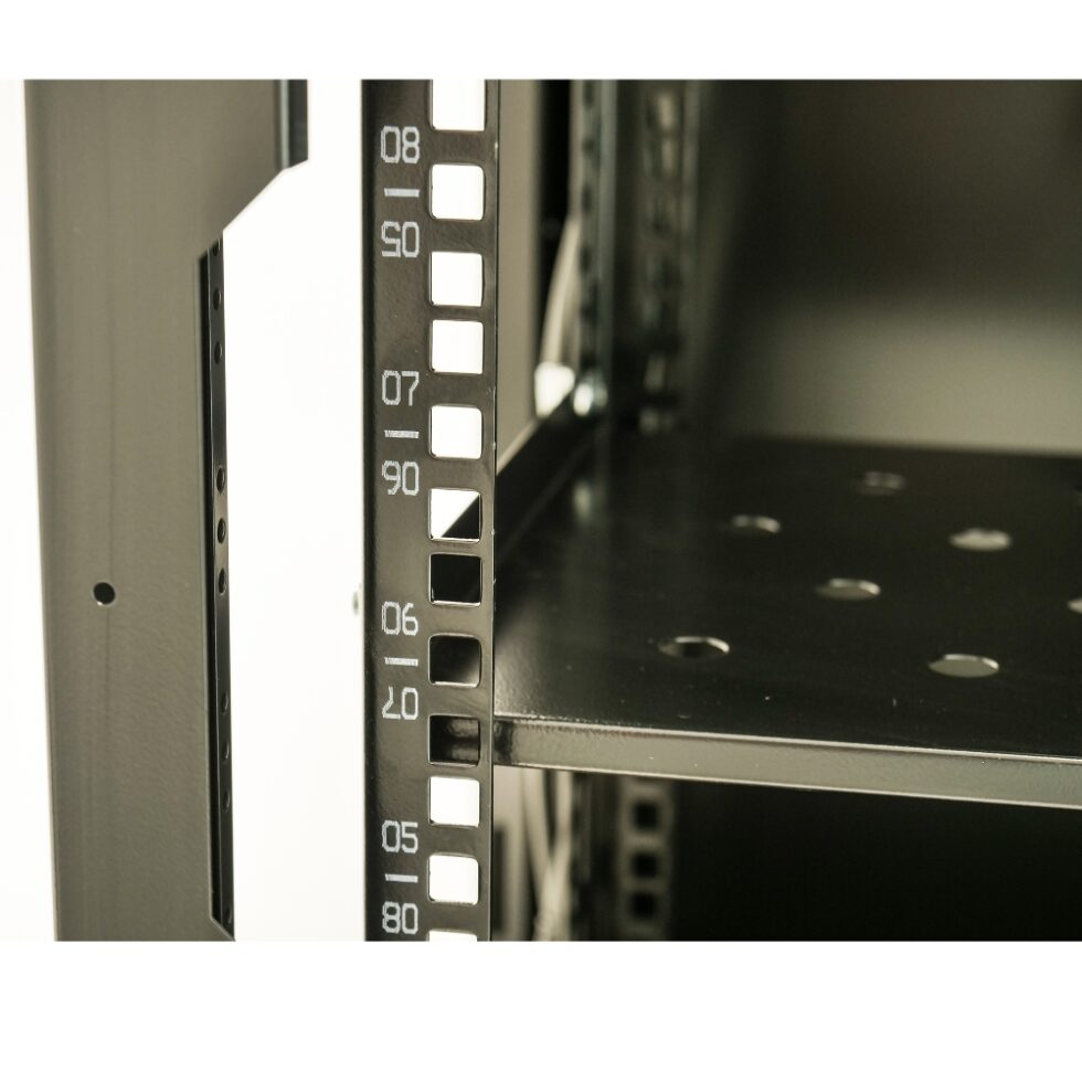 19″ Wall Rack Cabinet GLOBAL Series 2 bodies 12U, depth 550 mm, with ...